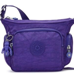 Kipling Gabbie Mini Crossbody lavender purse bag